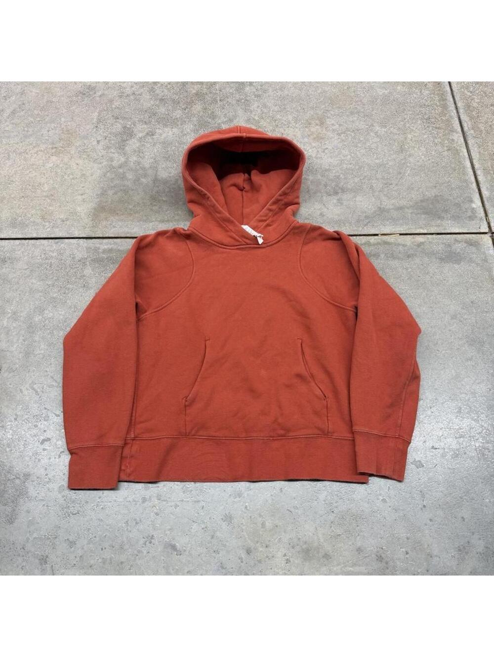 lululemon loungeful burnt orange heavyweight hoodie size 2 WOMENS